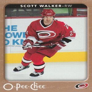 Scott Walker - 2006/2007 O Pee Chee Hockey Card